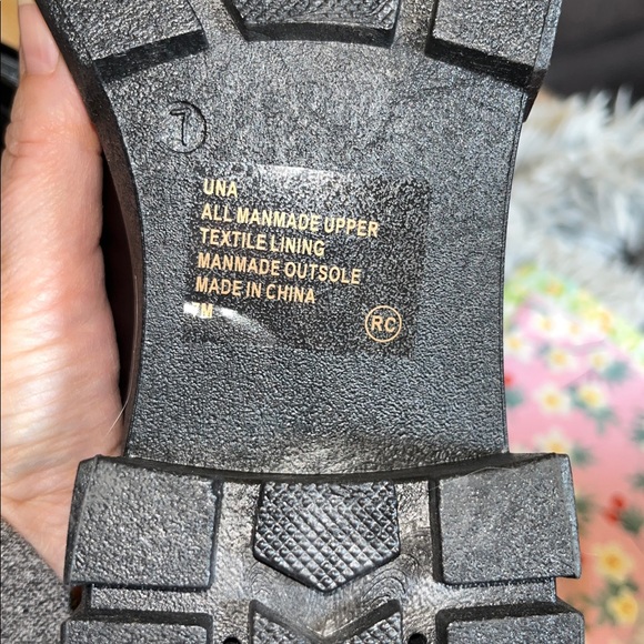 Jellypop Black UNA Chunky heel Loafers size 7 - Picture 10 of 10